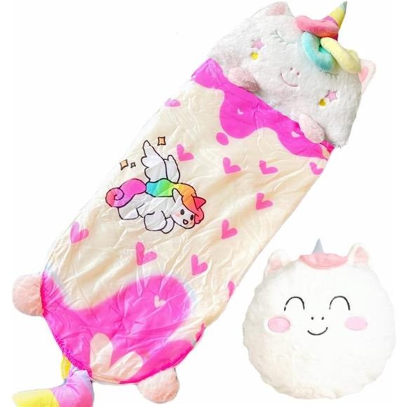 Kids Sleeping Bag, Animal Slumber Bags for Kids, Toddlers, Boys, and Girls - Picture 1 of 6